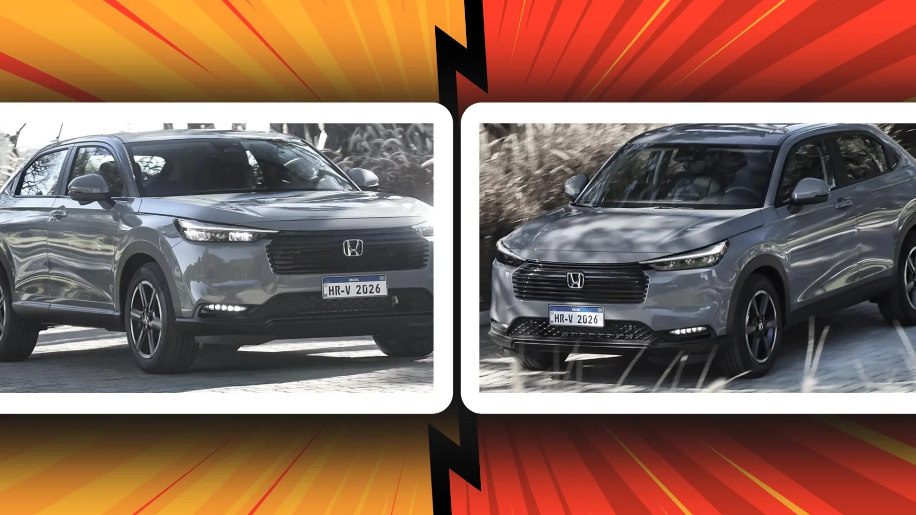 Honda HR-V EX 2026 ou HR-V EXL 2026: comparativo mostra os dois lados ...