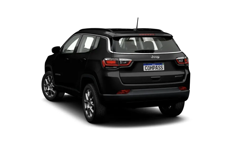 O Compass faz 7,3 km/l e 10,1 km/l na cidade, 8,6 km/l e 12,1 km/l na estrada, com autonomia de 402 a 666 km conforme combustível, equilibrando eficiência moderada e alcance satisfatório em viagens longas.
