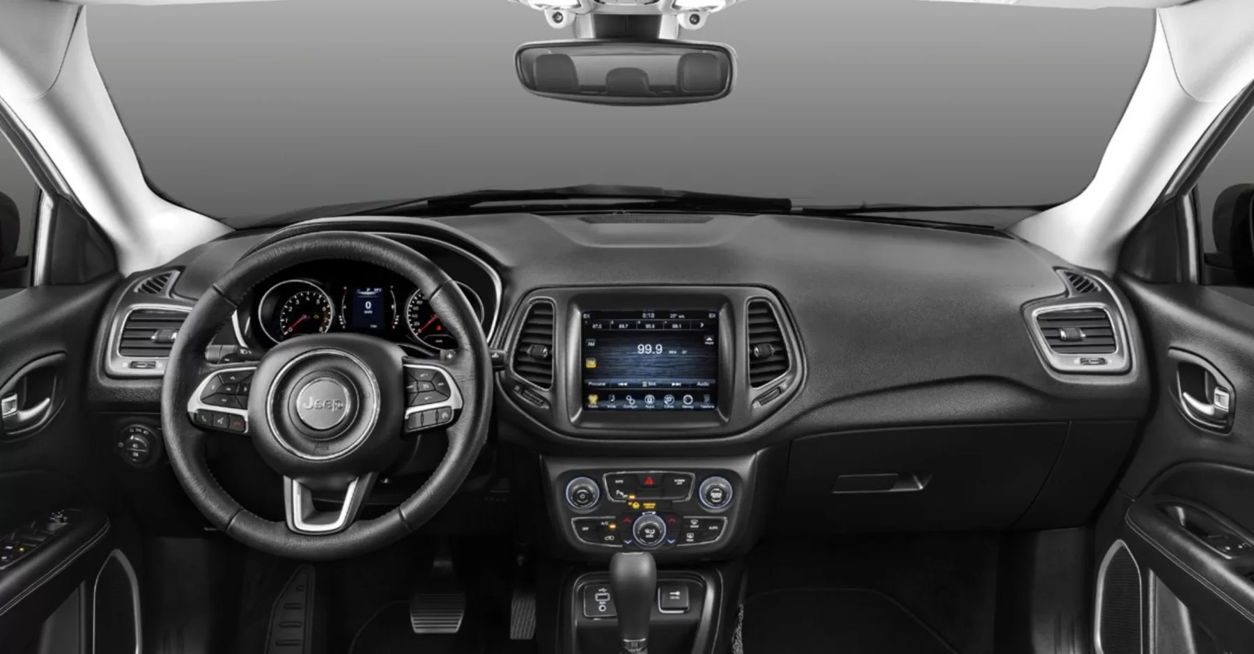 Câmbio automático de 6 marchas, direção elétrica e tração dianteira criam condução confortável, estável e previsível no dia a dia.