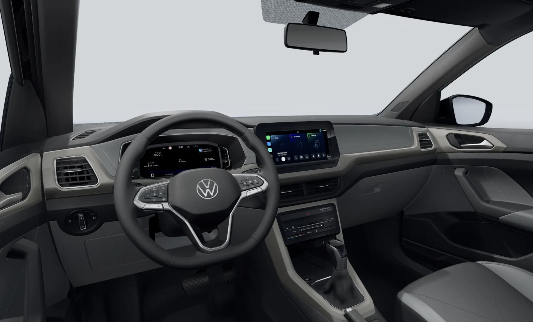 O câmbio automático de seis marchas com tração dianteira privilegia suavidade, a direção elétrica é leve na cidade e estável em velocidade maior.