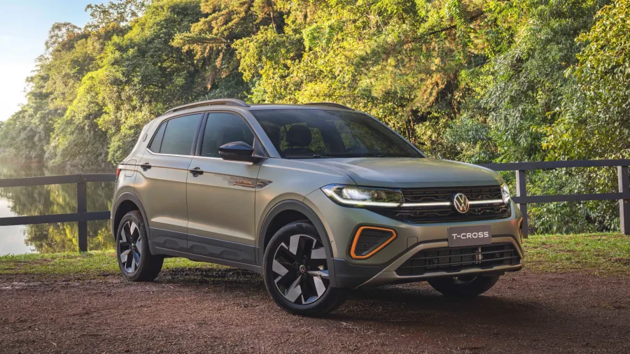 Volkswagen T-Cross lidera lista dos SUVs mais vendidos do Brasil em dezembro de 2025