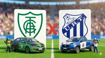 América-MG x URT: onde assistir ao vivo; se fossem carros, seria Volkswagen Virtus x Fiat Strada