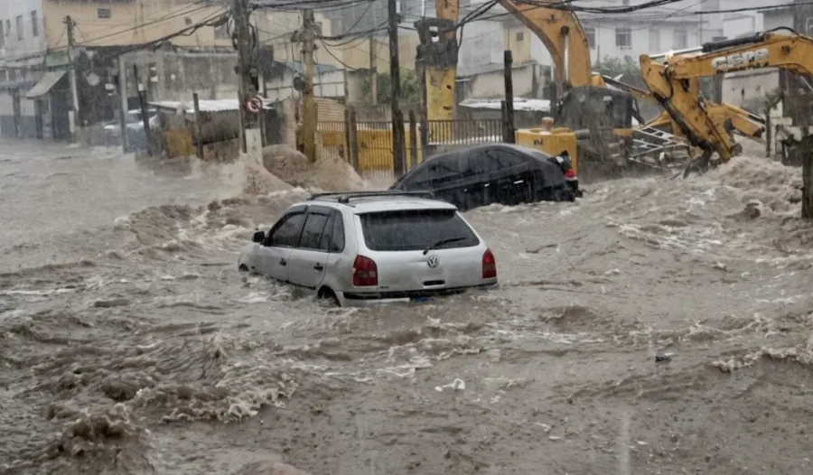 Alerta extremo Defesa Civil hoje em SP informa motoristas sobre alagamentos