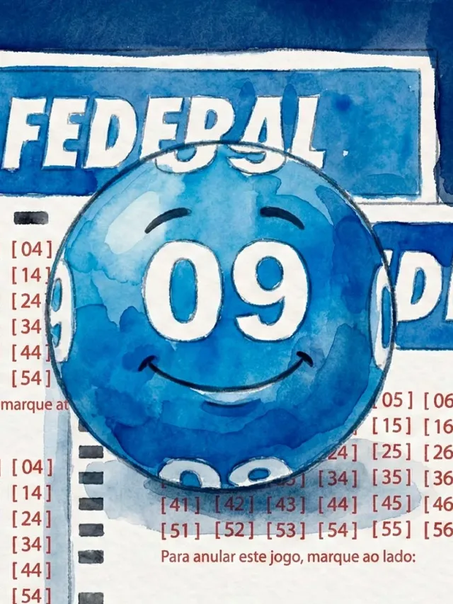 Resultado Federal Hoje, números sorteados do concurso 6038