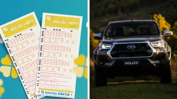 Resultado Dia de Sorte 1167 tem 2 ganhadores: Ganhadores de Lucas do Rio Verde e SP ganham prêmio capaz de comprar 3 Toyota Hilux 2026