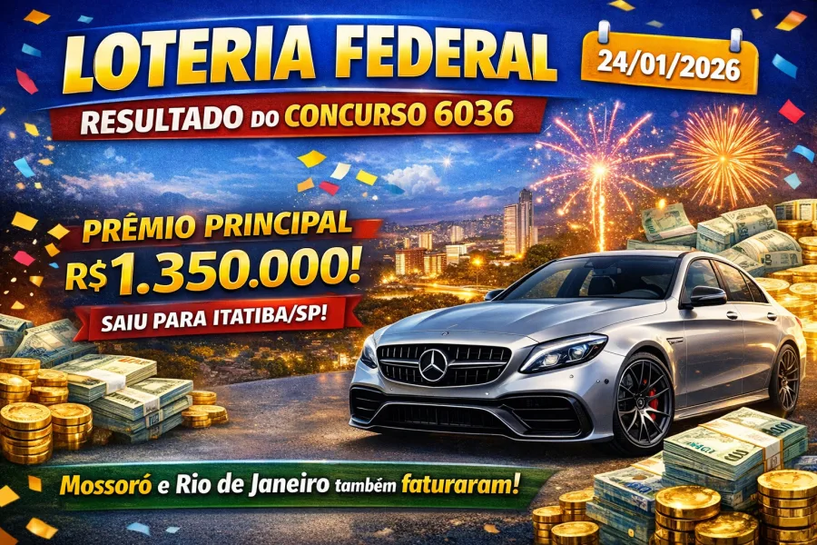 Resultado da Lotofácil 3596 de 24/01/2026: Valor do prêmio Acumulou! valor paga Toyota SW4, IPVA, Seguro Auto e ainda sobra para investir