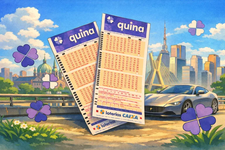 Resultado da Quina de Hoje Concurso 6951, números sorteados quarta-feira, 11/02/2026: prêmio de R$ 16,5 milhões pode virar até 121 Volkswagen T-Cross 2026
