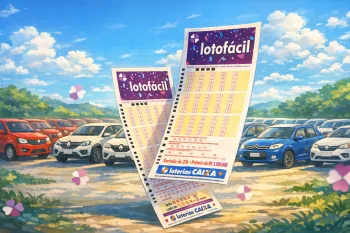 Resultado Lotofácil 3602 HOJE, sábado, 31/01/2026: prêmio de R$ 5 milhões permitiria montar frota popular com até 65 carros zero km