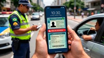 Blitz 2026: Celular sem bateria pode dar multa? O que a lei diz sobre CRLV e CNH digital