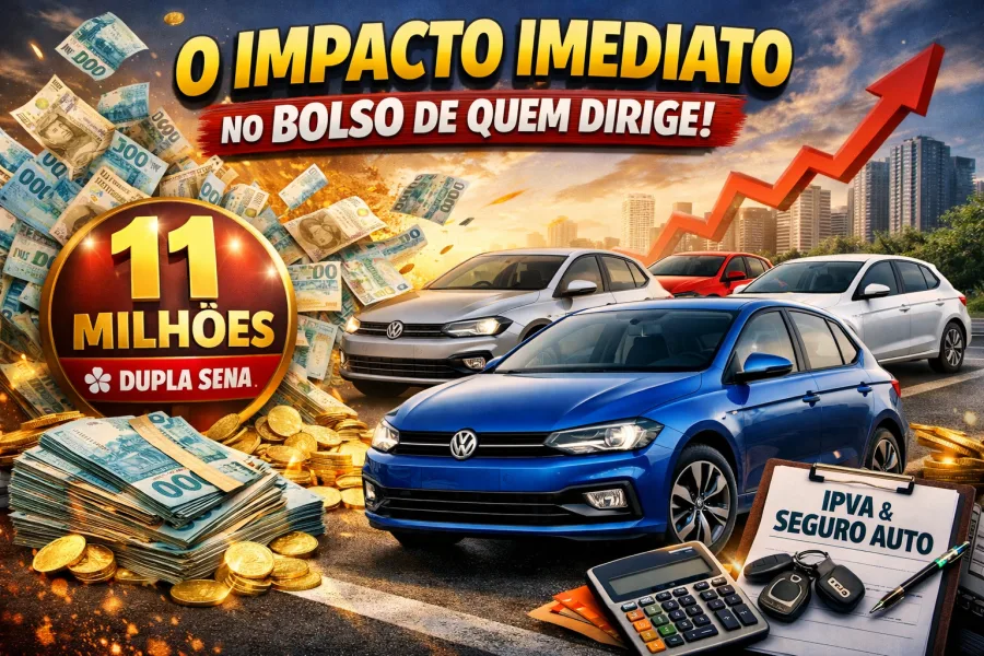 Resultado Dupla Sena 2916 acumula e coloca R$ 11 milhões em jogo, valor que transforma apostador em comprador de frota de Volkswagen Polo 2026 sem depender de banco