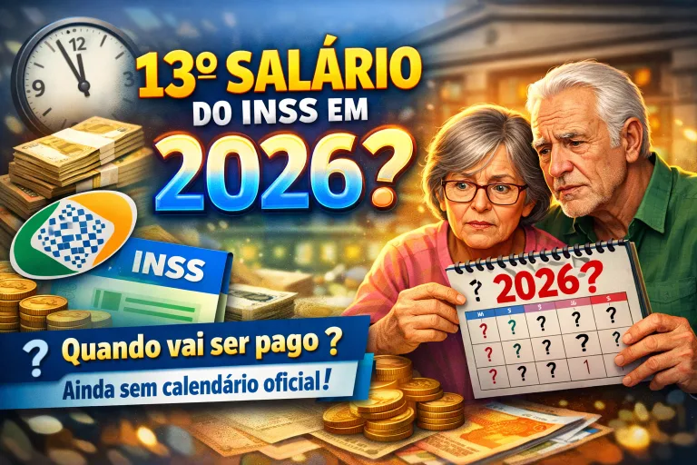 Décimo terceiro dos aposentados em 2026 será antecipado? Aposentados e pensionistas aguardam definição do governo sobre o 13º de 2026, após modelo antecipado aplicado no primeiro semestre de 2025