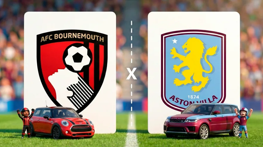 Bournemouth x Aston Villa: onde assistir ao vivo hoje 07/02, se fossem carros ingleses na Premier League, Mini Cooper contra Range Rover Sport, Campeonato Inglês, rodada 25
