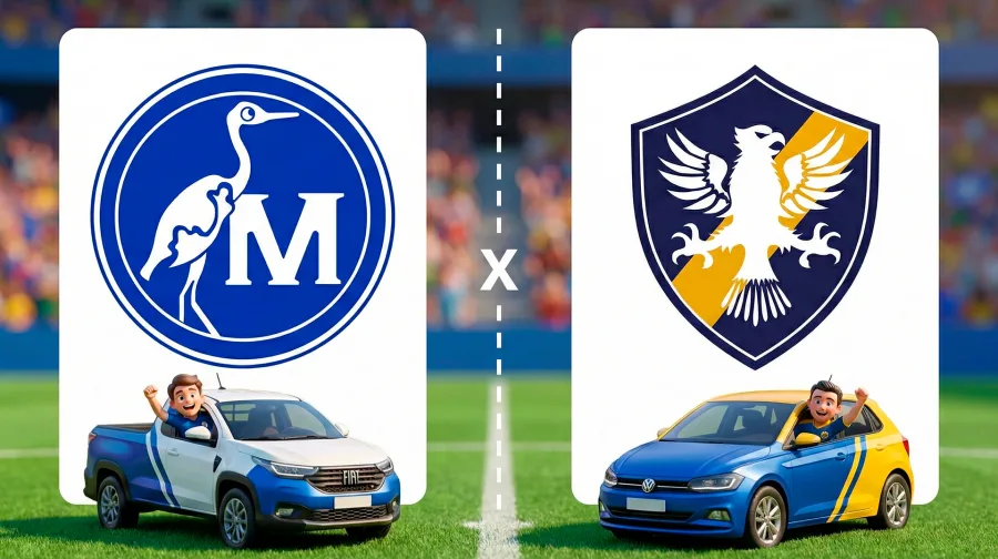 Maguary x Retrô: onde assistir ao vivo; quando o futebol vira Fiat Strada contra Volkswagen Polo no Pernambucano 2026, 7ª rodada