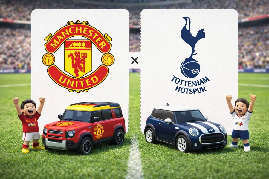 Manchester United x Tottenham: Palpite e onde assistir ao vivo hoje 07/02, se esses times fossem carros ingleses de personalidade oposta, Premier League, 25ª rodada