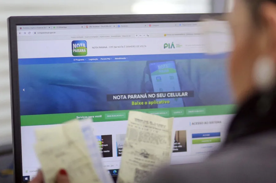Nota Paraná: Saldo começa a ser atualizado com liberação de R$ 13,3 milhões em créditos