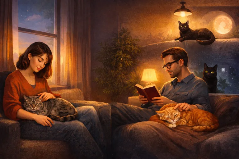 Quem ama gatos entende o silêncio: o que a psicologia revela sobre esse vínculo ao longo do tempo