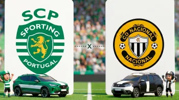 Sporting x Nacional: onde assistir ao vivo; Cupra Formentor encara Dacia Duster na Liga Portugal 2025/26, 20ª rodada