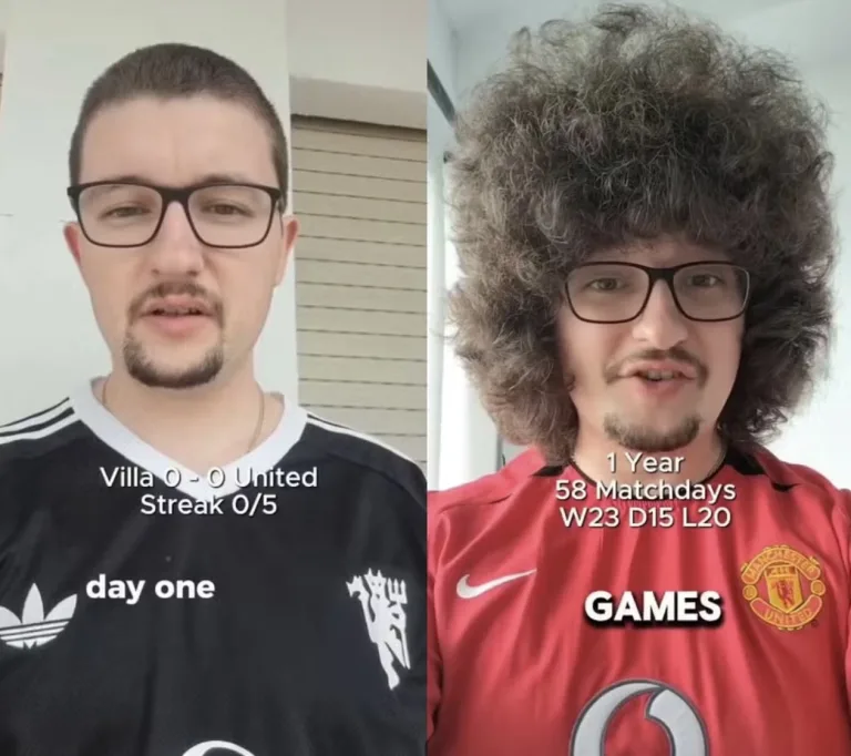 United tem torcedor que não corta o cabelo há 16 meses esperando cinco vitórias seguidas do time