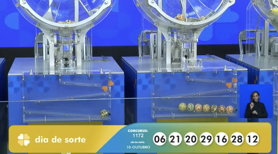 Resultado Lotofácil 3604, Timemania 2351, Quina 6944, Mega-Sena 2968 e Dia de Sorte 1172