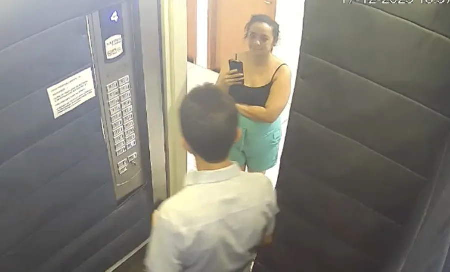 Sindico mata corretora; veja o vídeo que mostra quando síndico ataca vítima