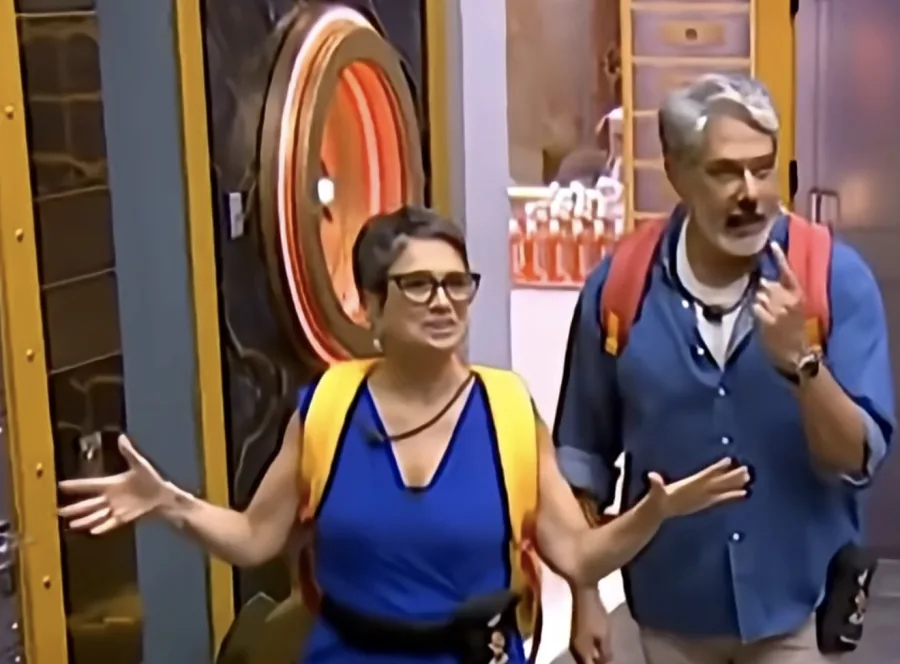 BBB 26 Hoje: William Bonner e Sandra Annenberg entram na casa, mas não para ficar