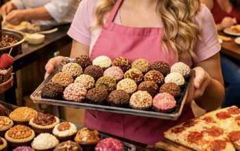 Ela trocou a engenharia pelo fogão e hoje fatura R$ 108 mil por mês com rodízio de brigadeiro