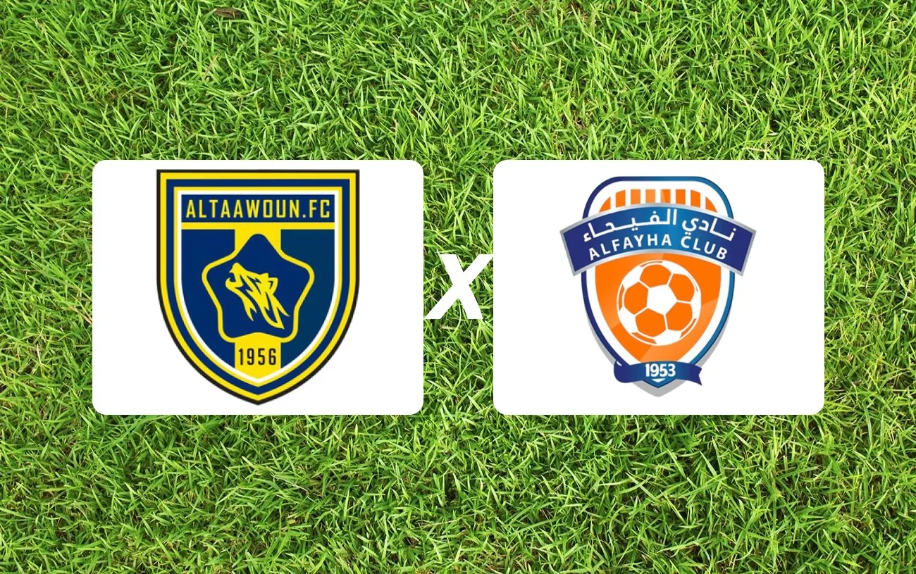 Al Taawon x Al Feiha Onde Assistir, horário e palpite: duelo direto pela 23ª rodada do Campeonato Saudita