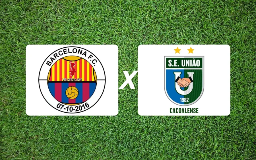 Barcelona-RO x União Cacoalense Onde Assistir, horário e palpite: duelo direto no Rondoniense vale posições opostas na tabela