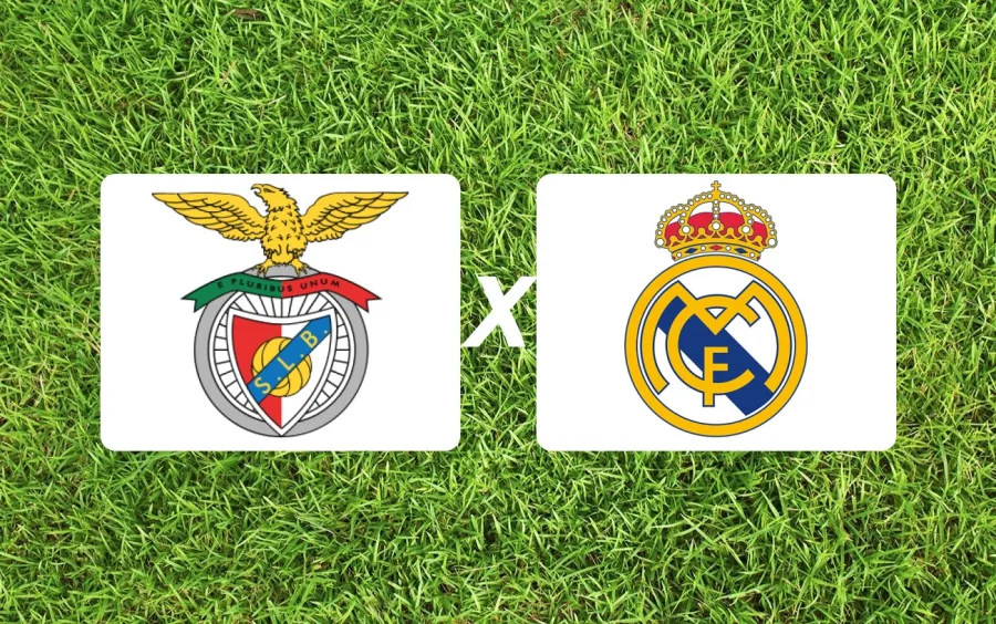 Benfica x Real Madrid Onde Assistir, horário e palpite: playoff da Champions 2025/26 abre duelo pesado por vaga nas oitavas