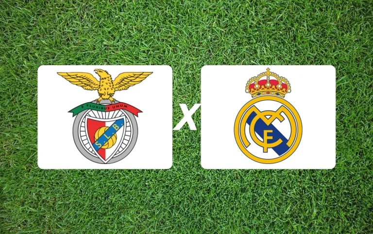Benfica x Real Madrid palpite, horário e onde assistir ao vivo hoje 17/02/2026 na Champions League 2025-26, Playoffs
