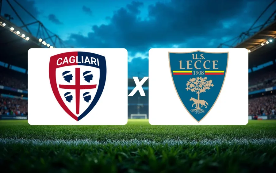 Cagliari x Lecce onde assistir ao vivo hoje 16/02 e se fossem carros italianos rivais na 25ª rodada do Campeonato Italiano 2025/26