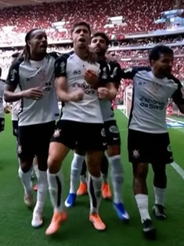 Gabriel Paulista do Corinthians fez 1 a 0 no jogo do Flamengo x Timão
