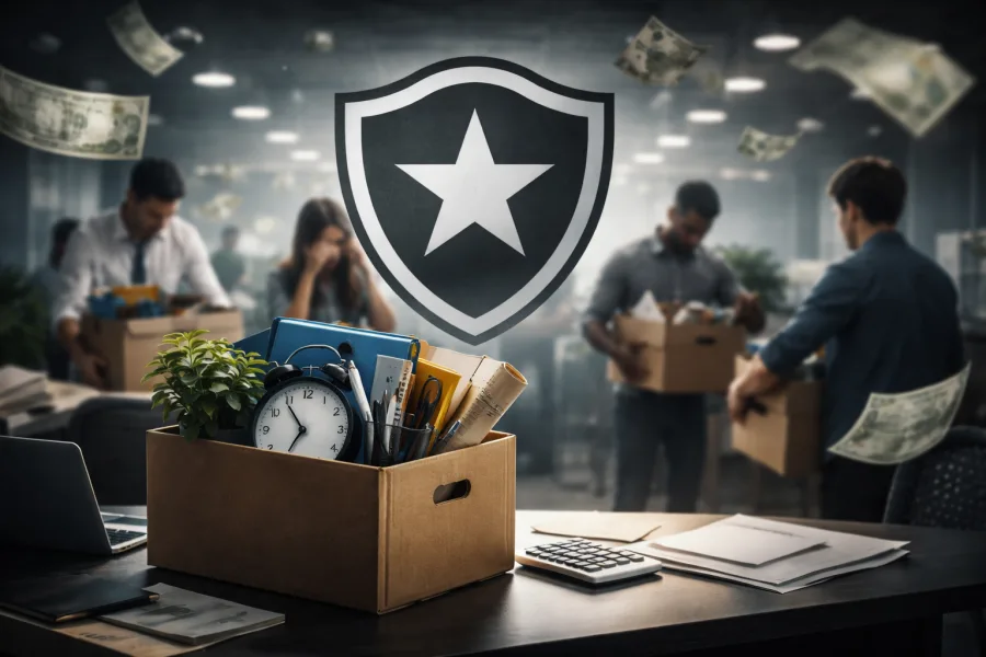 Botafogo dispensa funcionários e acende alerta interno sobre situação financeira do time em 2026