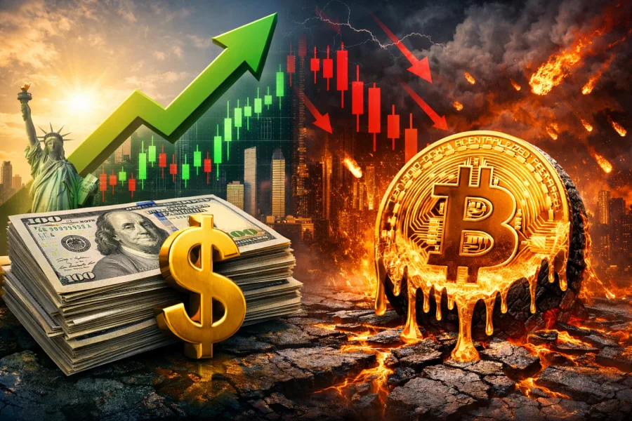 Dólar Hoje a R$ 5,25, Bitcoin derretendo abaixo dos 67 mil dólares: o que está acontecendo nesta quinta 5/2/2026