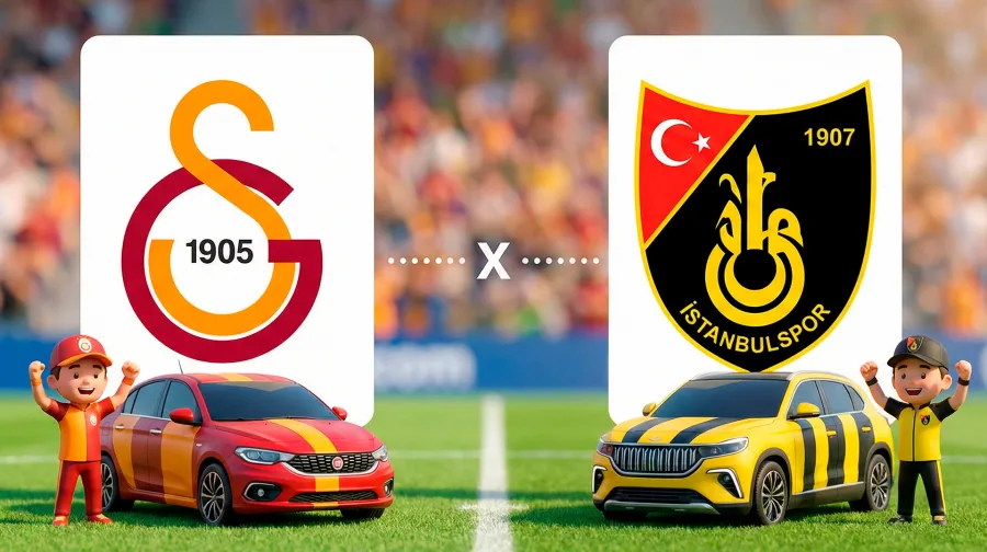 Galatasaray x İstanbulspor: onde assistir ao vivo; Fiat Egea contra Togg T10X no duelo da Copa da Turquia