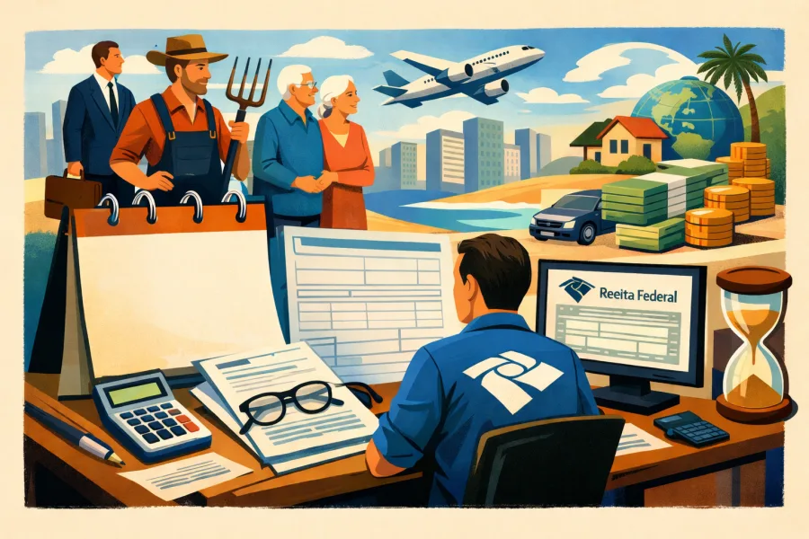 Quando começa a declaração de imposto de renda 2026? Veja TUDO que você precisa saber sobre o IRPF 2026