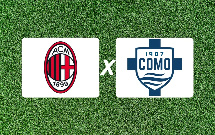 Milan x Como Onde Assistir, horário e palpite: duelo no San Siro pressiona líder e desafia visitante