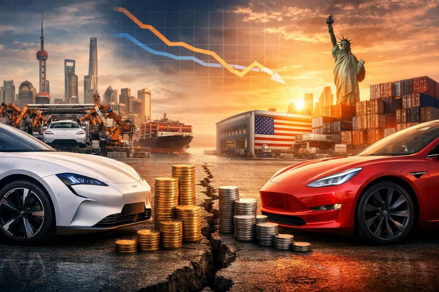 Carros elétricos chineses já custam menos que Tesla, e o motivo vai além de subsídio estatal