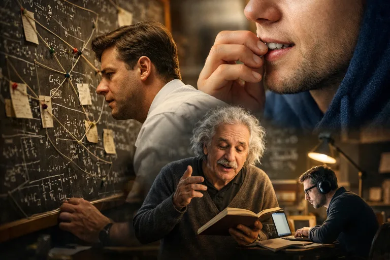 Sua mãe te dava bronca? Os hábitos ‘feios’ que na verdade são sinais de gênios