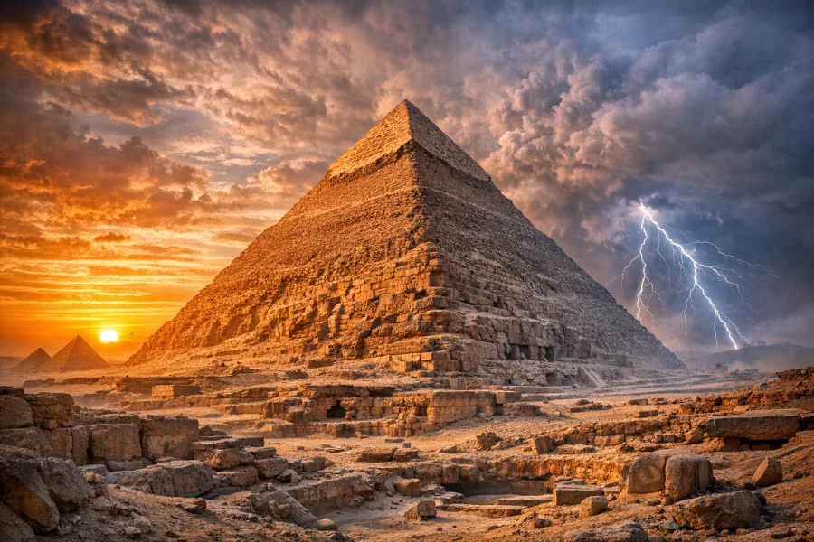 Pirâmide do Egito vira alvo de nova disputa após estudo sugerir origem até 30 mil anos mais antiga