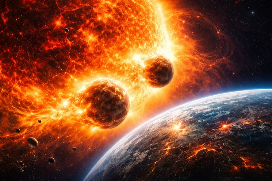 Engolfamento planetário: Universidade da Califórnia simula futuro do Sol e aponta risco de Terra ser engolida