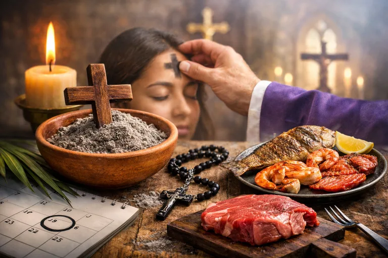 Pode comer carne quarta feira de cinzas? Entenda a regra desse dia 18/02 para os católicos; Como a data da Páscoa define a Quarta-Feira de Cinzas