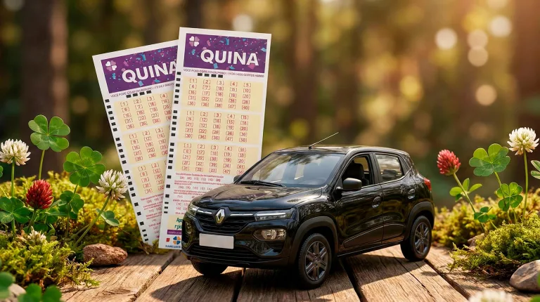 Resultado da Quina 6949 de Hoje dia 09/02/2026: acumulou e prêmio de R$ 15 milhões daria para comprar frota de 187 Volkswagen Polo Track 2025