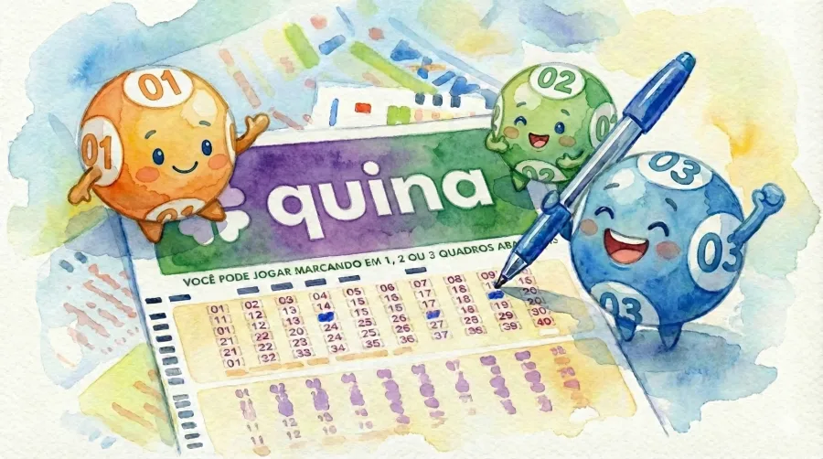 Resultado da Quina 6948 de sábado acumulou e próximo sorteio pode pagar R$ 14 milhões no concurso 6949 de hoje 09/02/2026