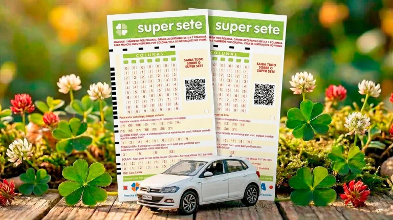 Resultado Super Sete de ontem, concurso 814 de 23/02/2026: Valor do prêmio paga uma Toyota Hilux SRX 2.8 4x4 AT 2026 0km à vista e ainda sobram R$ 2.265.110,00