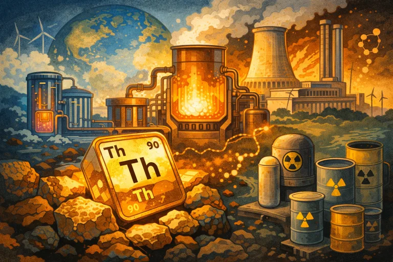 Energia nuclear do futuro com ESG: por que o tório pode desafiar o domínio do urânio