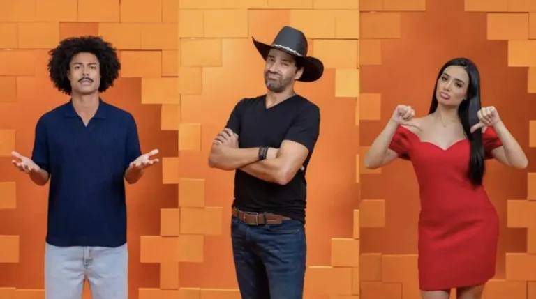 Quem esta no paredao BBB 26 hoje 03/03/2026? Alberto Cowboy, Breno e Jordana no Paredão Falso do BBB 26; veja quem pode ir para o Quarto Secreto