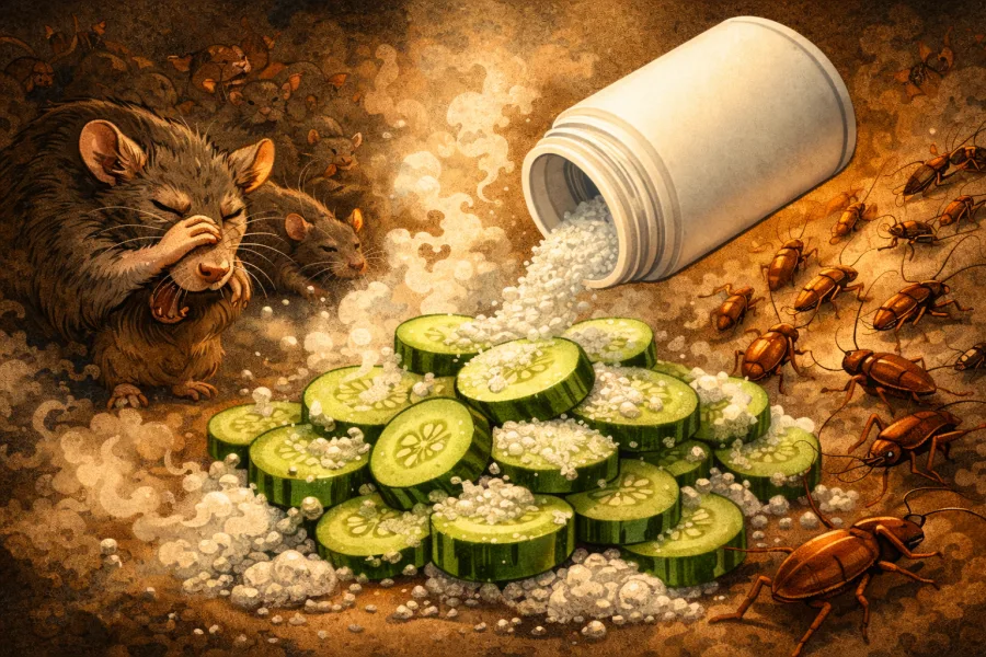 Chega de veneno caro para matar ratos: Mistura simples da cozinha está afastando baratas e ratos e o segredo é mais óbvio do que parece