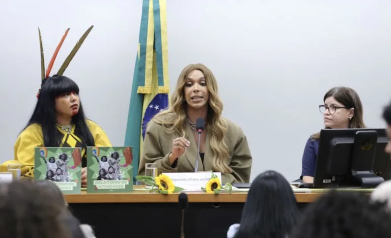 Erika Hilton presidente da comissão da mulher 2026: Deputada é a primeira mulher trans a presidir a comissão