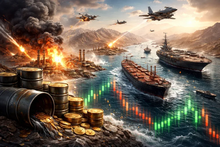 Se o Estreito de Ormuz fechar, o preço do petróleo pode explodir, e analistas explicam por que esse ponto do mapa virou a arma econômica mais perigosa da guerra